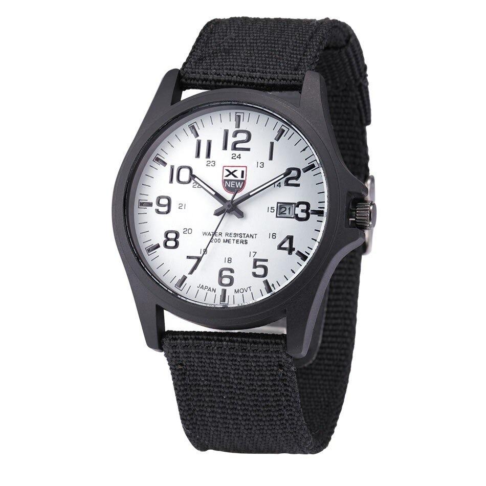 Robuuste Tactische Militaire Horloge - Duurzame Leger-Stijl Polshorloge voor Buitenavonturen