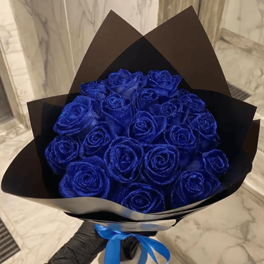 ROSALUNE – Eeuwige Glitter Roos voor Romantische Cadeaus & Huisdecoratie