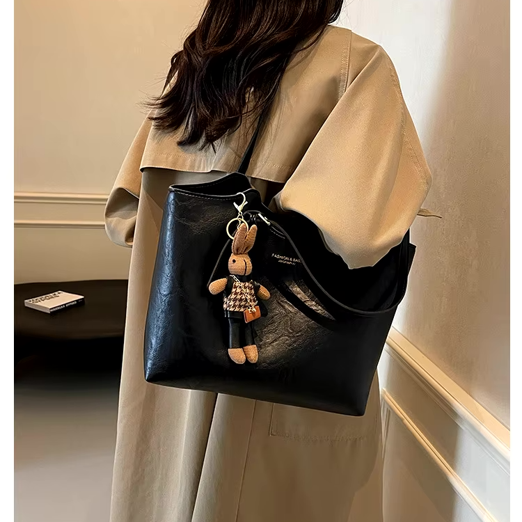Ruime Dames Tote Bag met Dubbele Handvatten