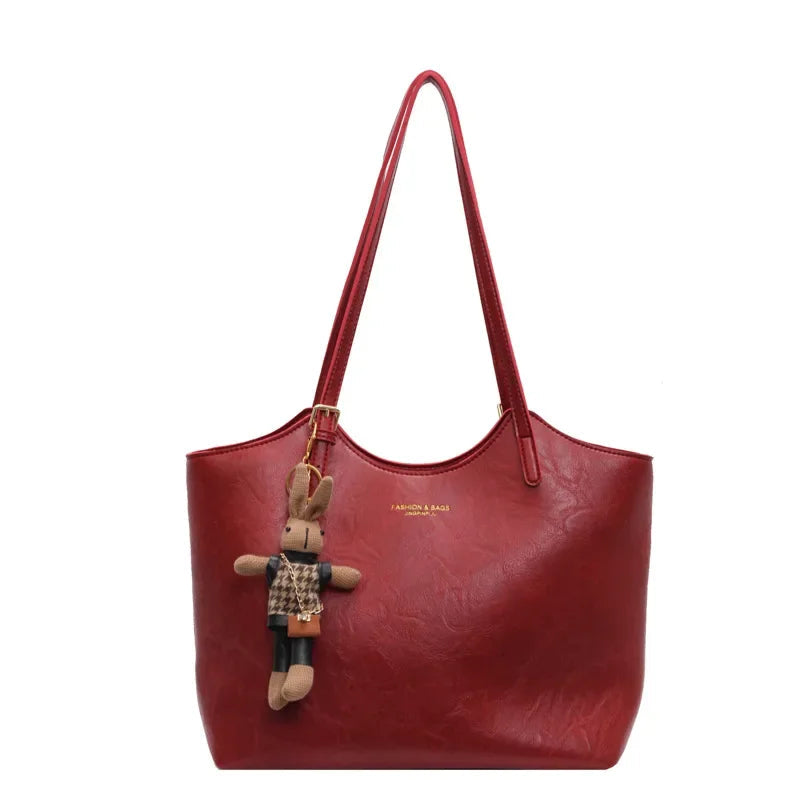 Ruime Dames Tote Bag met Dubbele Handvatten