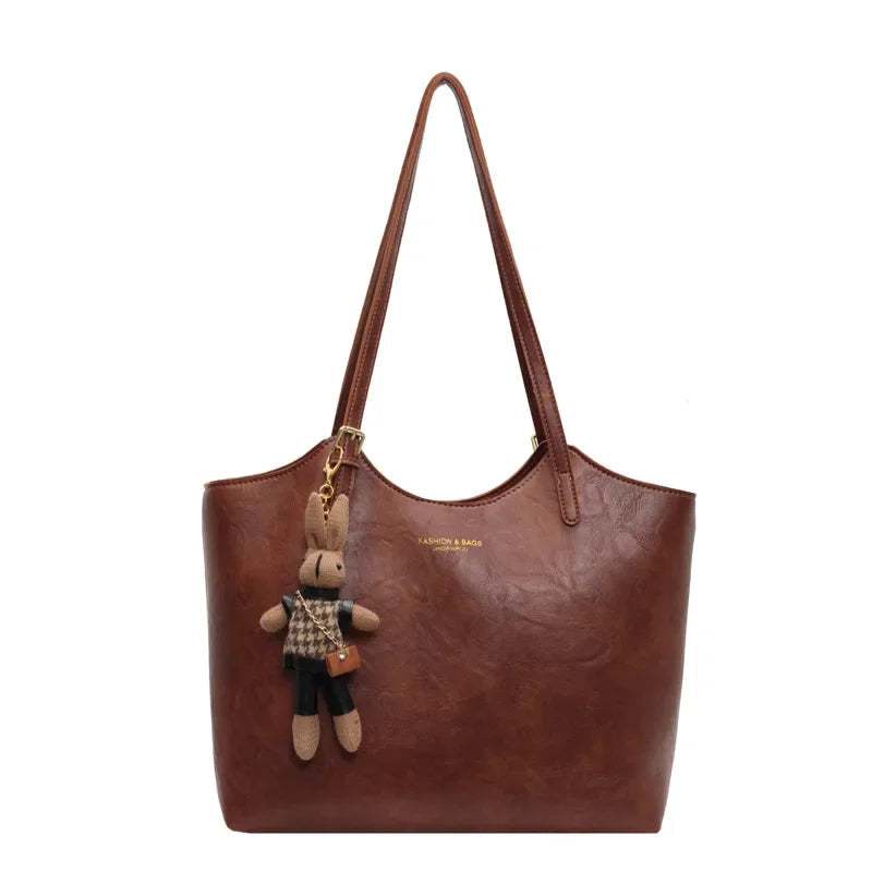 Ruime Dames Tote Bag met Dubbele Handvatten