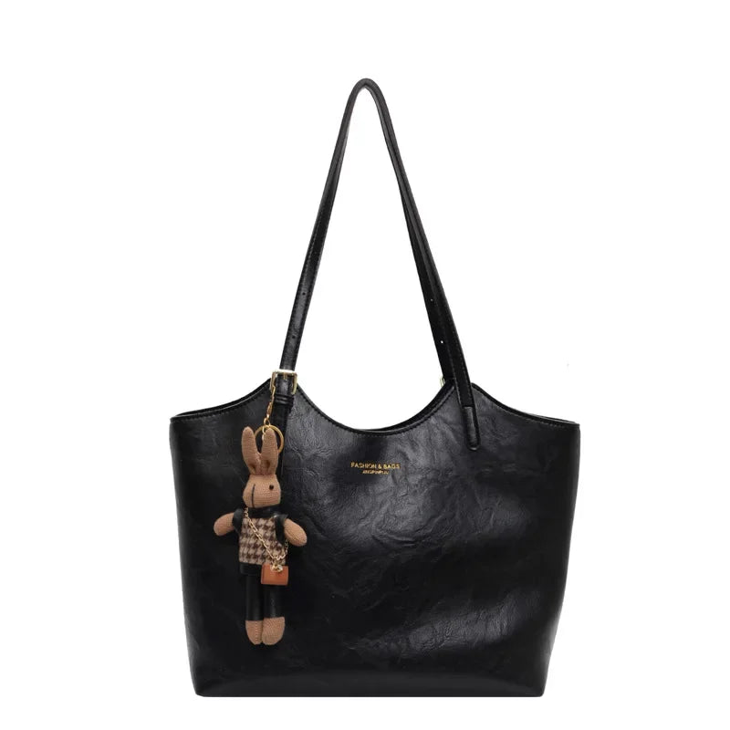 Ruime Dames Tote Bag met Dubbele Handvatten