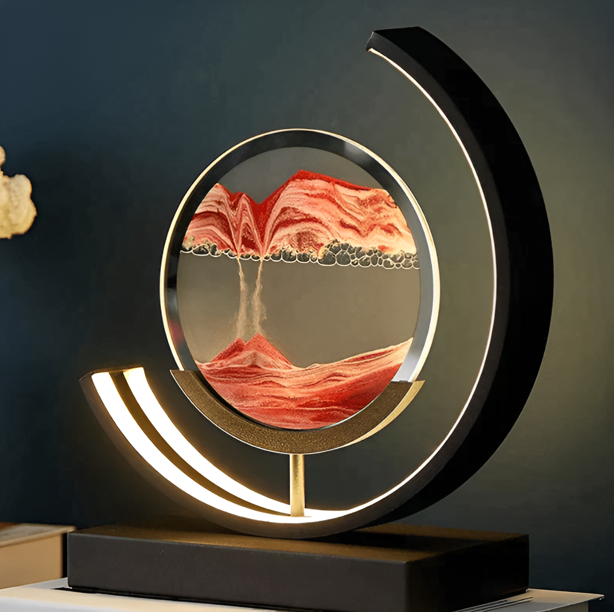 SandLuxe | Zandlamp met Afstandsbediening en Dimbare Functie