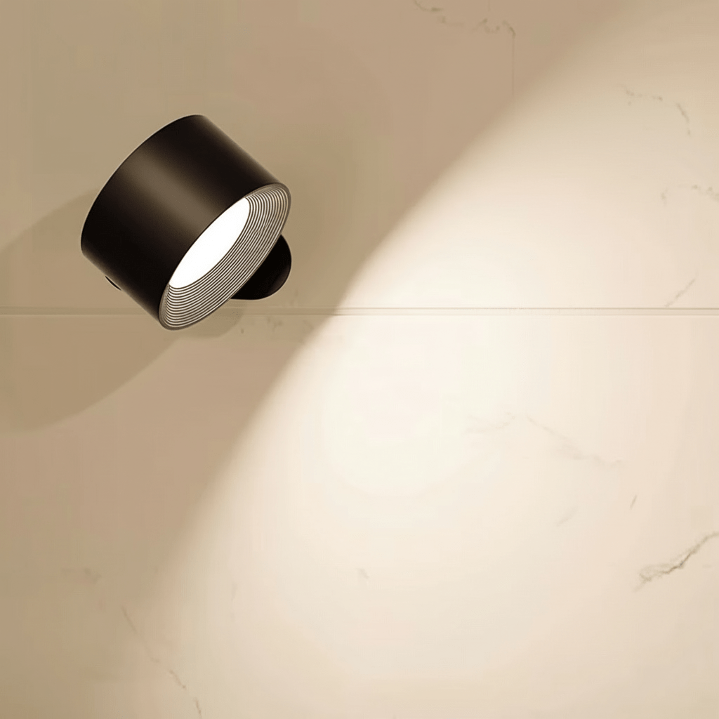 SCANDIGLOW – Draadloze Nordic Wandlamp met Afstandsbediening