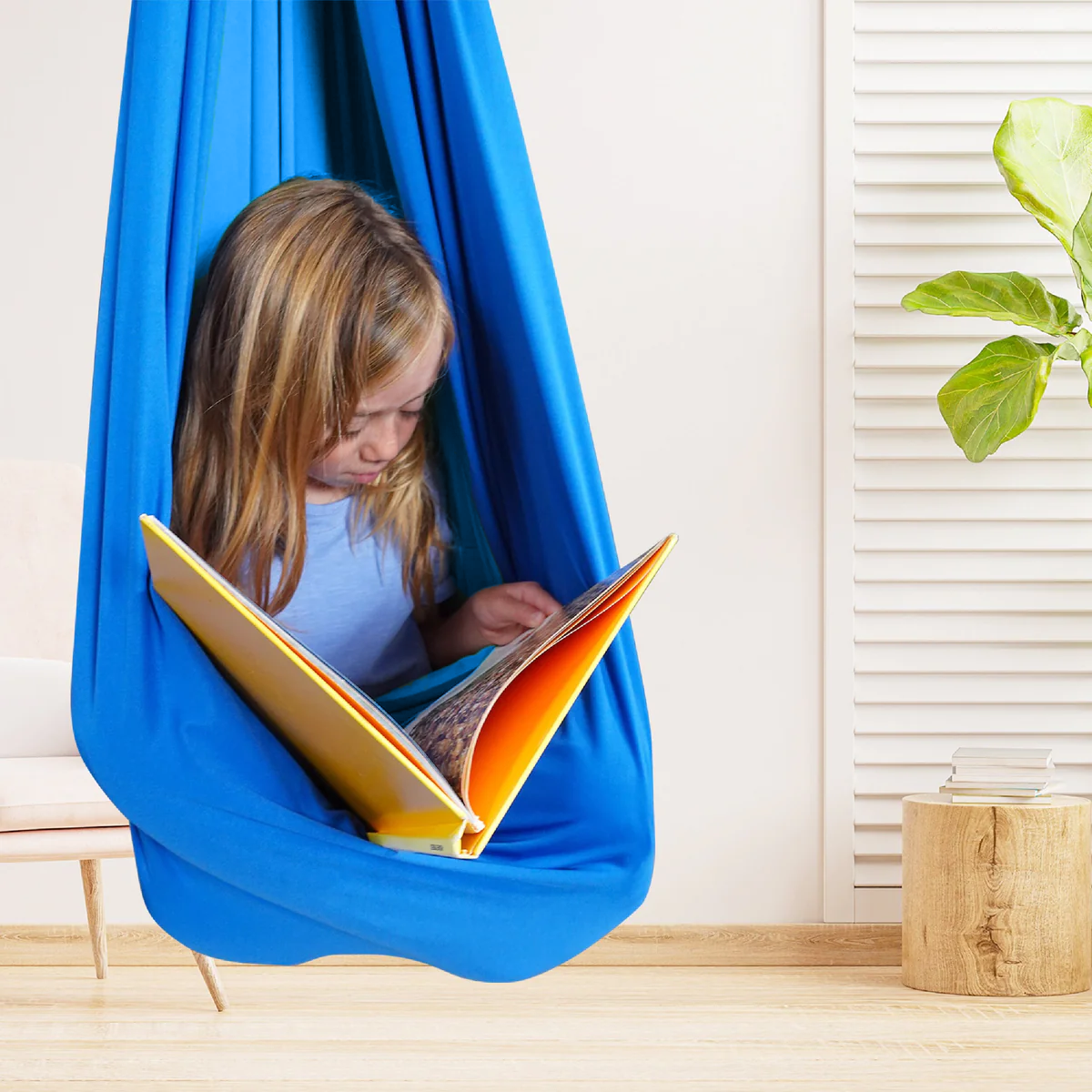Sensorische Therapie Schommel voor Kinderen – Rustgevende Binnen Hangmat voor Focus en Ontspanning