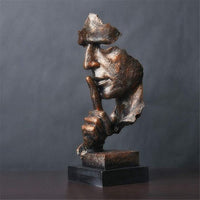 Serenity Sculptuur – Abstracte Sculptuur voor Vredige Reflectie in Uw Interieur