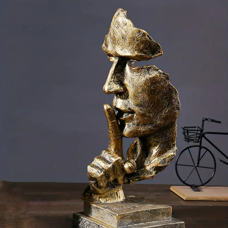 Serenity Sculptuur – Abstracte Sculptuur voor Vredige Reflectie in Uw Interieur