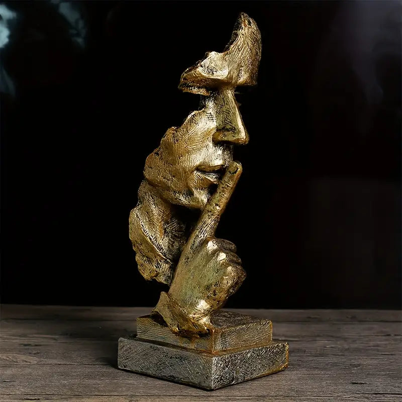 Serenity Sculptuur – Abstracte Sculptuur voor Vredige Reflectie in Uw Interieur