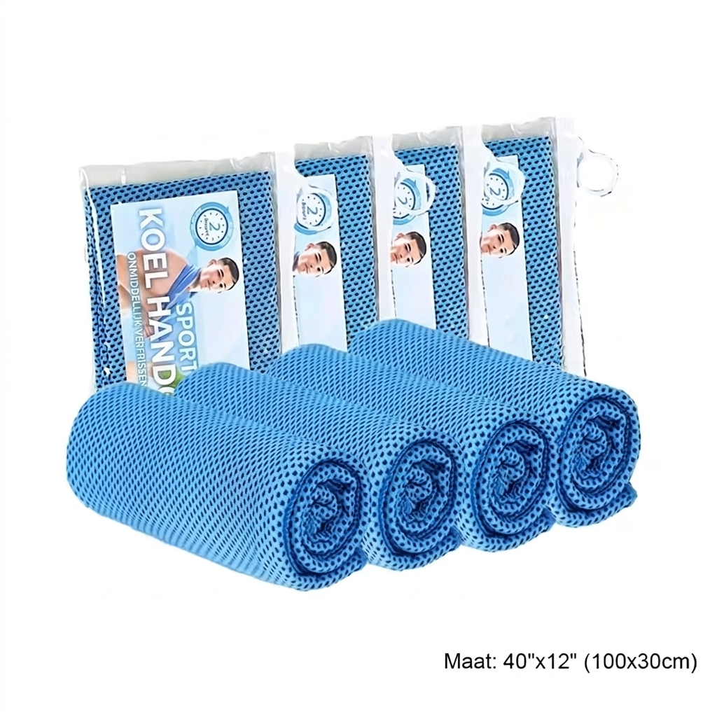 Set van 4 Koeltowels