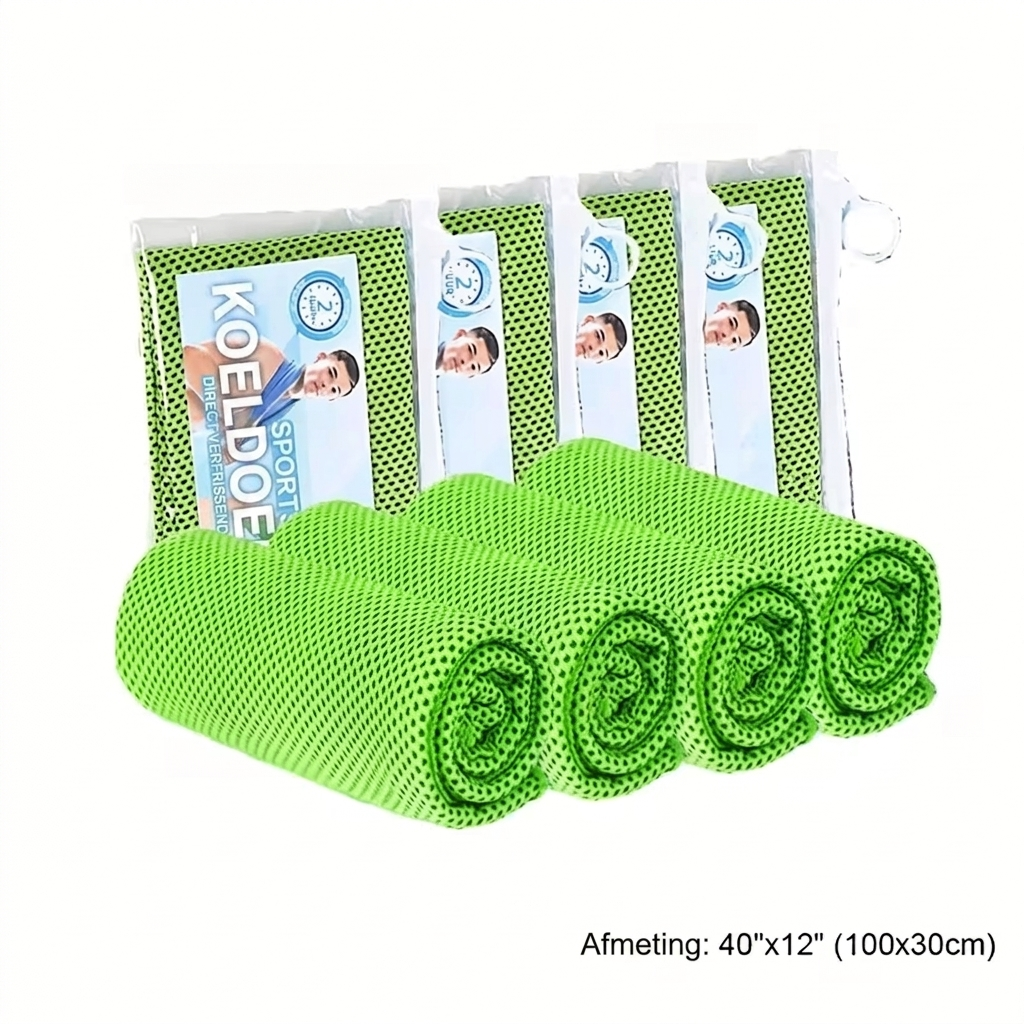 Set van 4 Koeltowels