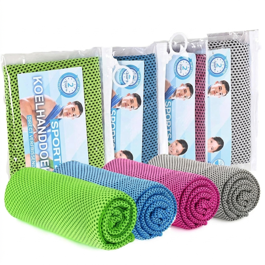 Set van 4 Koeltowels
