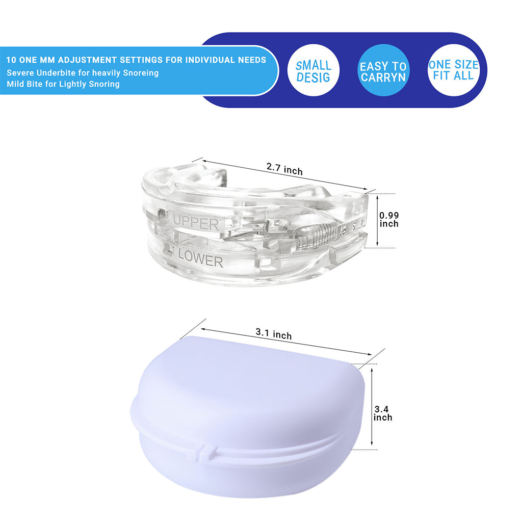SilentForm Anti-Snurkapparaat – Verstelbaar, Geoptimaliseerd Comfort, Effectieve Oplossing voor Slaap