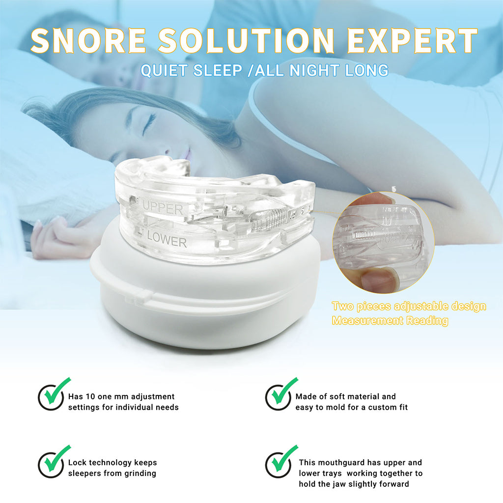 SilentForm Anti-Snurkapparaat – Verstelbaar, Geoptimaliseerd Comfort, Effectieve Oplossing voor Slaap