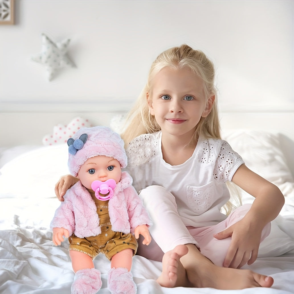 Siliconenpop Zachte Lichaam Realistische Baby Speelgoed