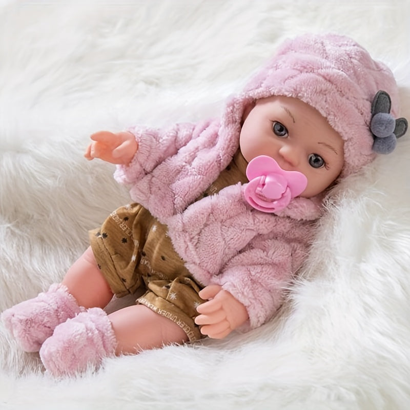 Siliconenpop Zachte Lichaam Realistische Baby Speelgoed