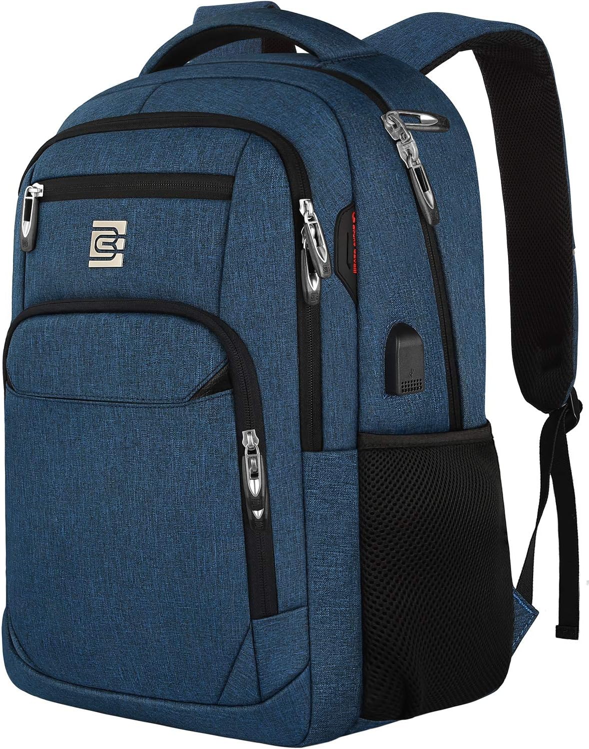 Slim Anti-Diefstal Laptop Rugzak met USB Oplaadpoort