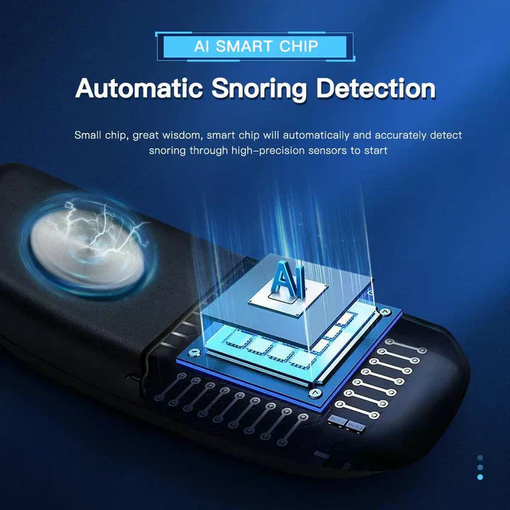 Slim Anti-Snurkapparaat EMS Puls Stop Snurken Draagbaar Comfortabel Slaap Goed Stop Snurken Gezondheidszorg Slaap Apneu Hulp USB