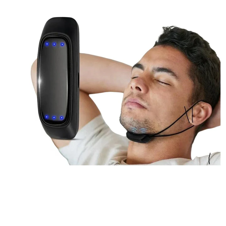 Slim Anti-Snurkapparaat EMS Puls Stop Snurken Draagbaar Comfortabel Slaap Goed Stop Snurken Gezondheidszorg Slaap Apneu Hulp USB