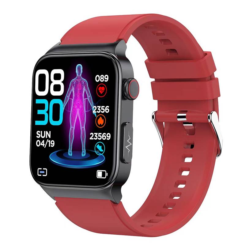 Smartwatch Bloedglucose Monitor ECG Hartslag Fitness Tracker