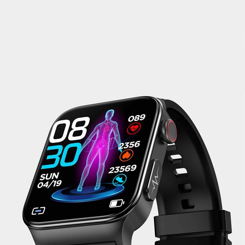 Smartwatch Bloedglucose Monitor ECG Hartslag Fitness Tracker