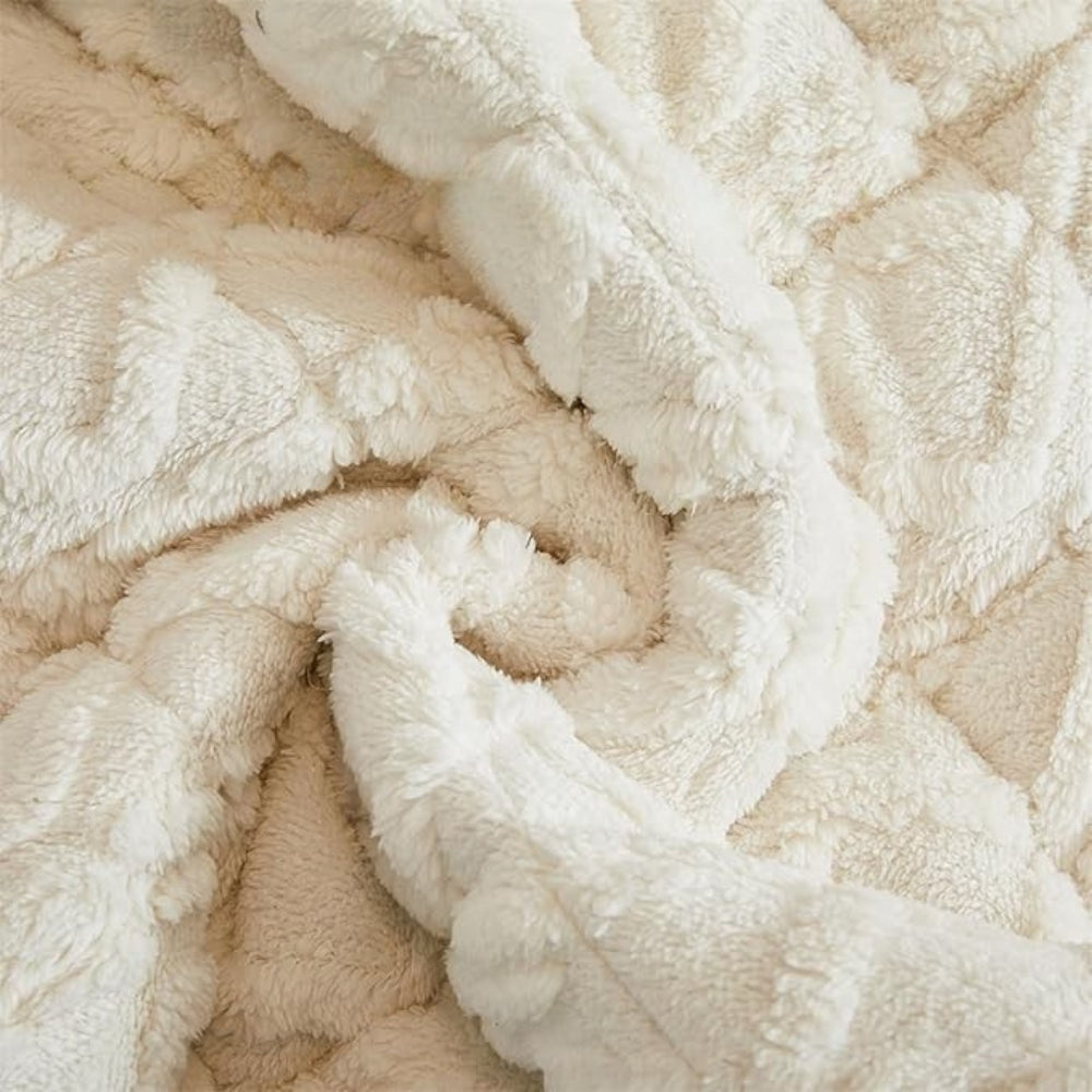 Snuggle Sherpa Pluche Sofa Beschermhoes