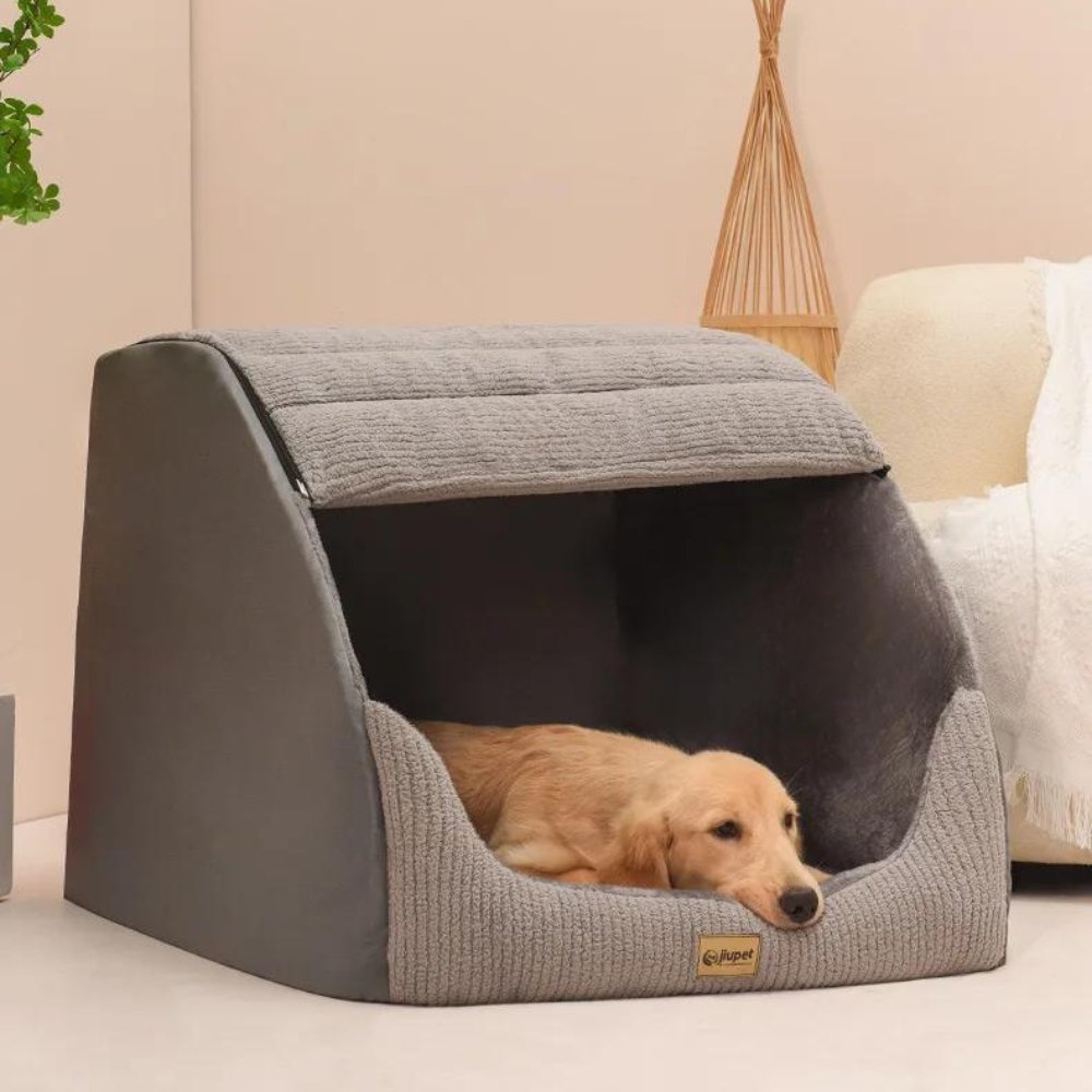 SnuggleHome • Gezellige & Warme Afgesloten Bed voor Honden