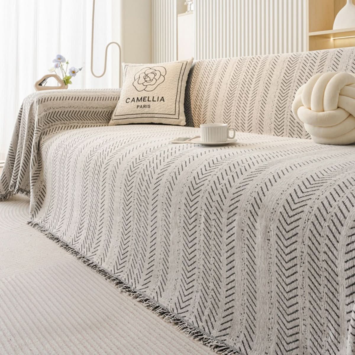 SNUGGLETEXTILE – Kr scratchbestendige & wasbare bankhoes van chenille