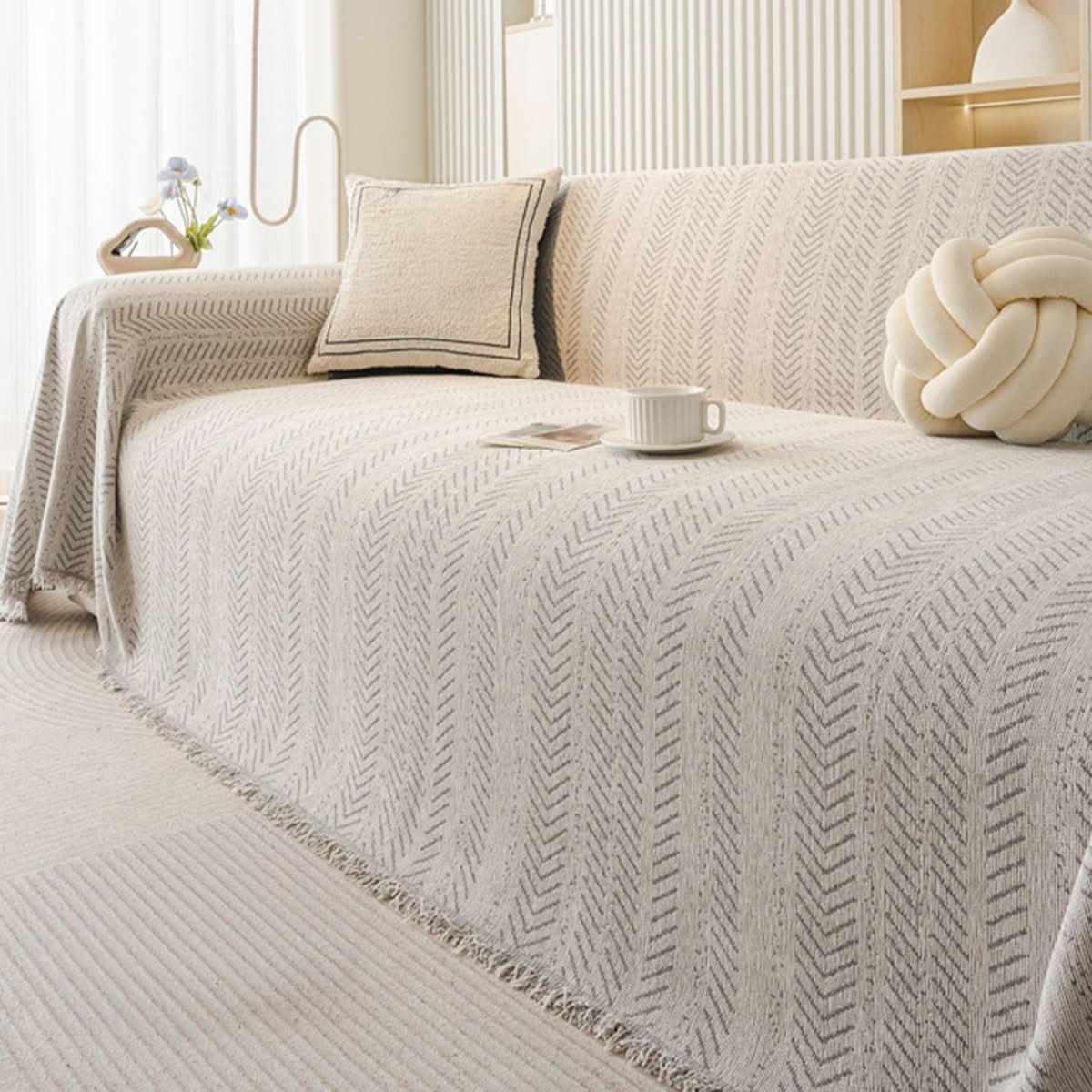 SNUGGLETEXTILE – Kr scratchbestendige & wasbare bankhoes van chenille