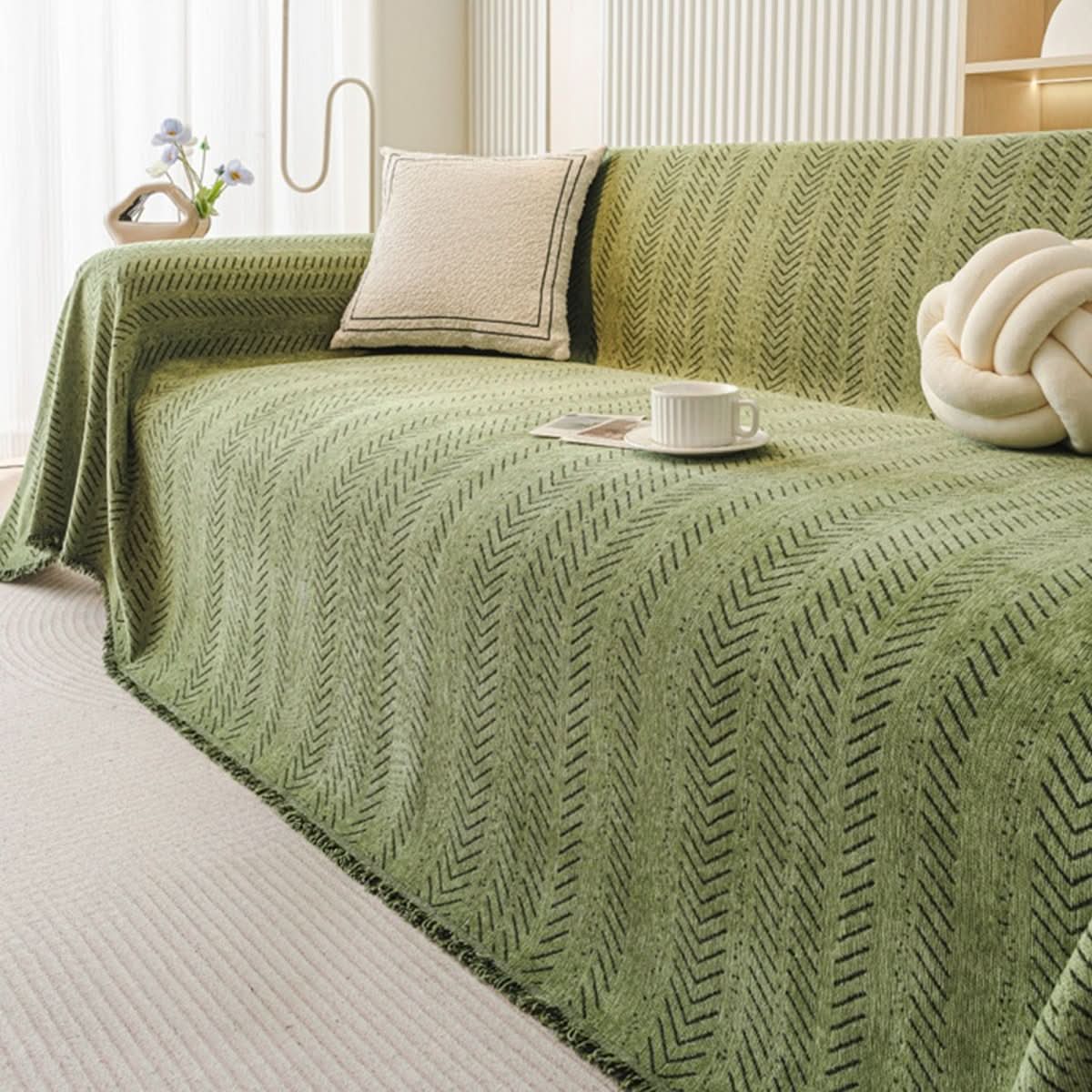 SNUGGLETEXTILE – Kr scratchbestendige & wasbare bankhoes van chenille