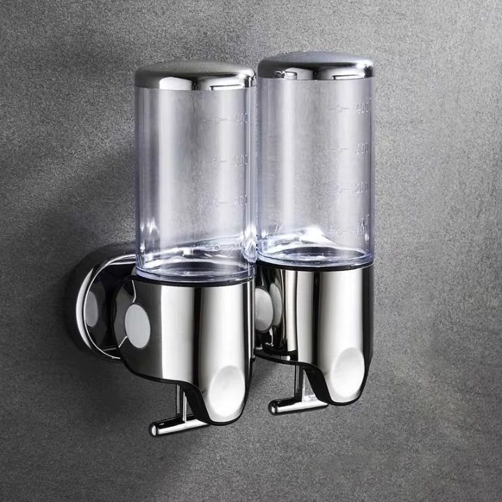 SOAPFORT – Hoogwaardige wandzeepdispenser met elegant ontwerp in roestvrij staal
