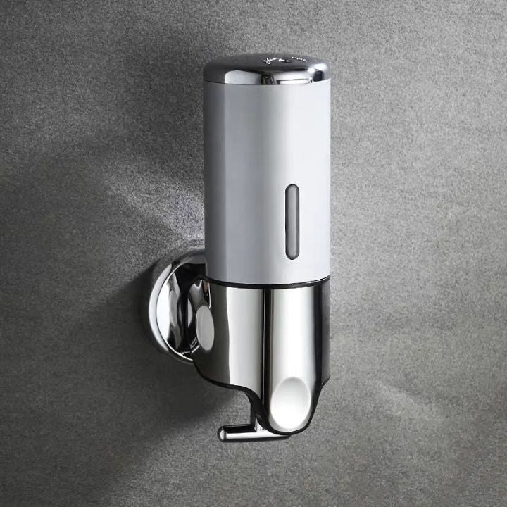 SOAPFORT – Hoogwaardige wandzeepdispenser met elegant ontwerp in roestvrij staal