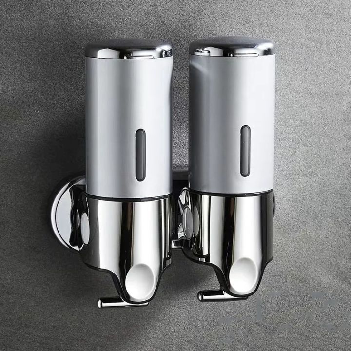 SOAPFORT – Hoogwaardige wandzeepdispenser met elegant ontwerp in roestvrij staal