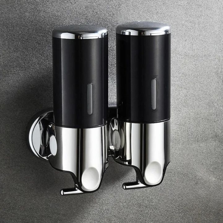 SOAPFORT – Hoogwaardige wandzeepdispenser met elegant ontwerp in roestvrij staal