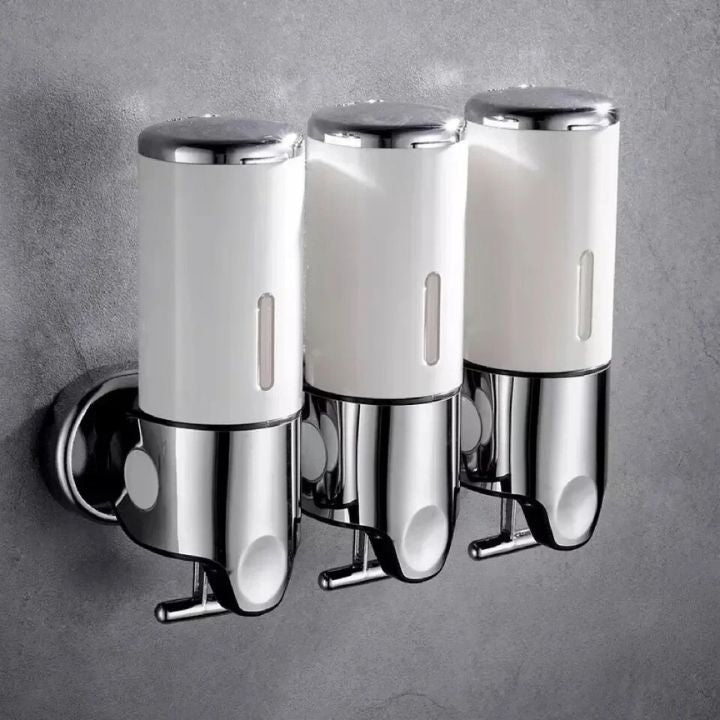 SOAPFORT – Hoogwaardige wandzeepdispenser met elegant ontwerp in roestvrij staal