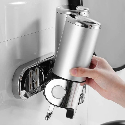 SOAPFORT – Hoogwaardige wandzeepdispenser met elegant ontwerp in roestvrij staal