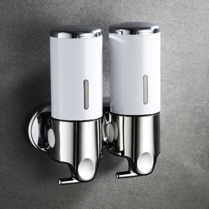 SOAPFORT – Hoogwaardige wandzeepdispenser met elegant ontwerp in roestvrij staal