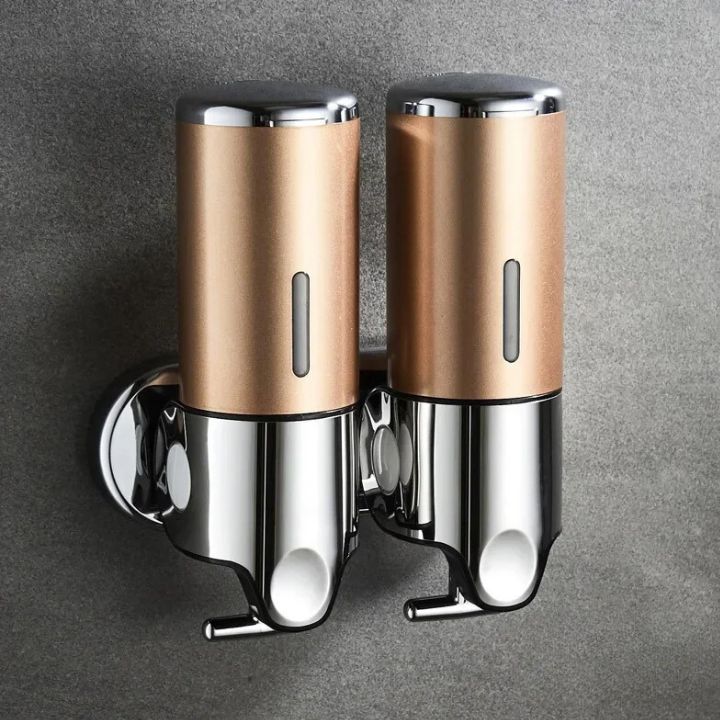 SOAPFORT – Hoogwaardige wandzeepdispenser met elegant ontwerp in roestvrij staal