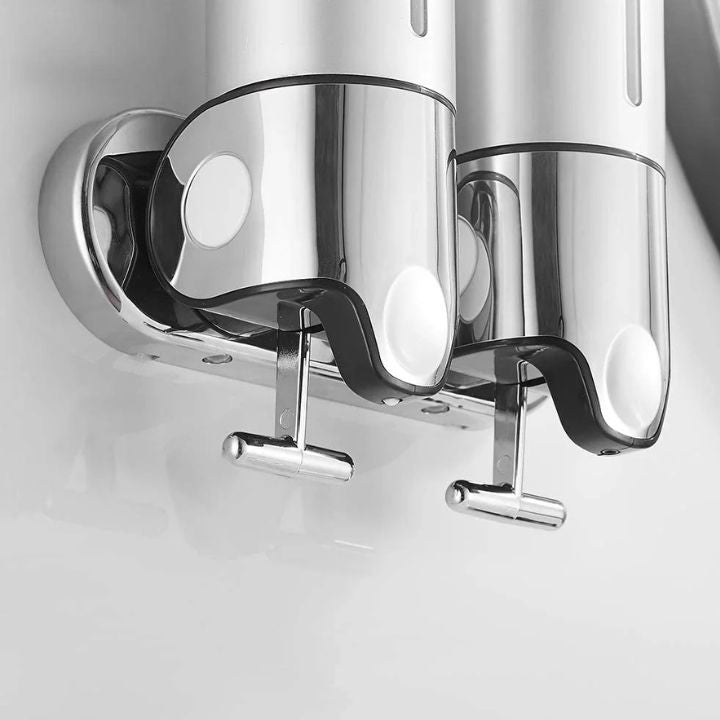 SOAPFORT – Hoogwaardige wandzeepdispenser met elegant ontwerp in roestvrij staal