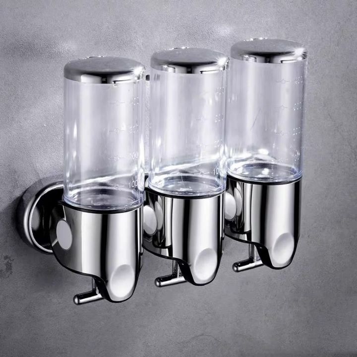 SOAPFORT – Hoogwaardige wandzeepdispenser met elegant ontwerp in roestvrij staal