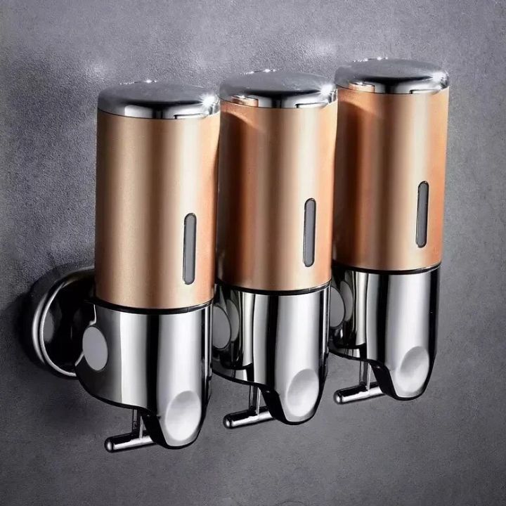 SOAPFORT – Hoogwaardige wandzeepdispenser met elegant ontwerp in roestvrij staal