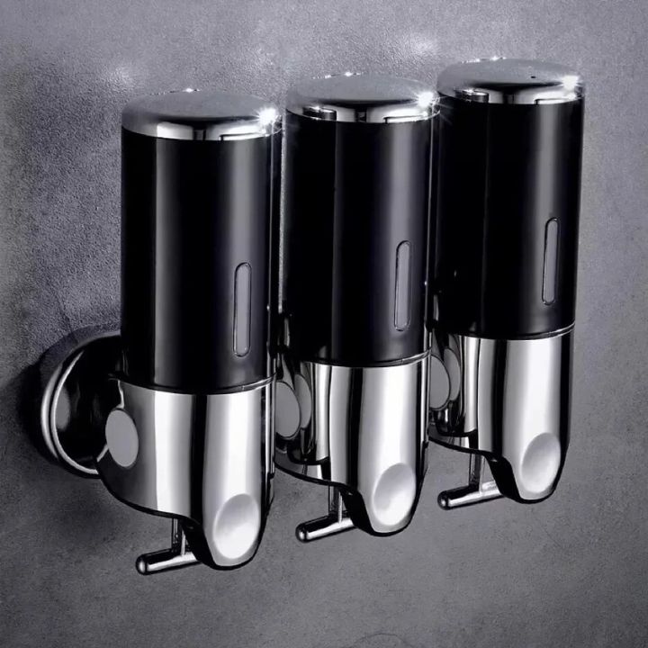 SOAPFORT – Hoogwaardige wandzeepdispenser met elegant ontwerp in roestvrij staal