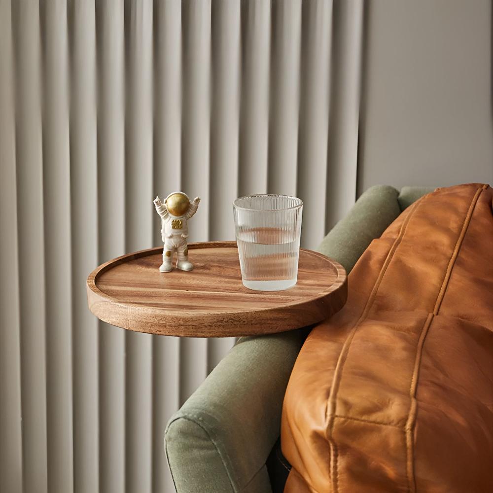 Sofa Armleuning Walnoot Dienblad