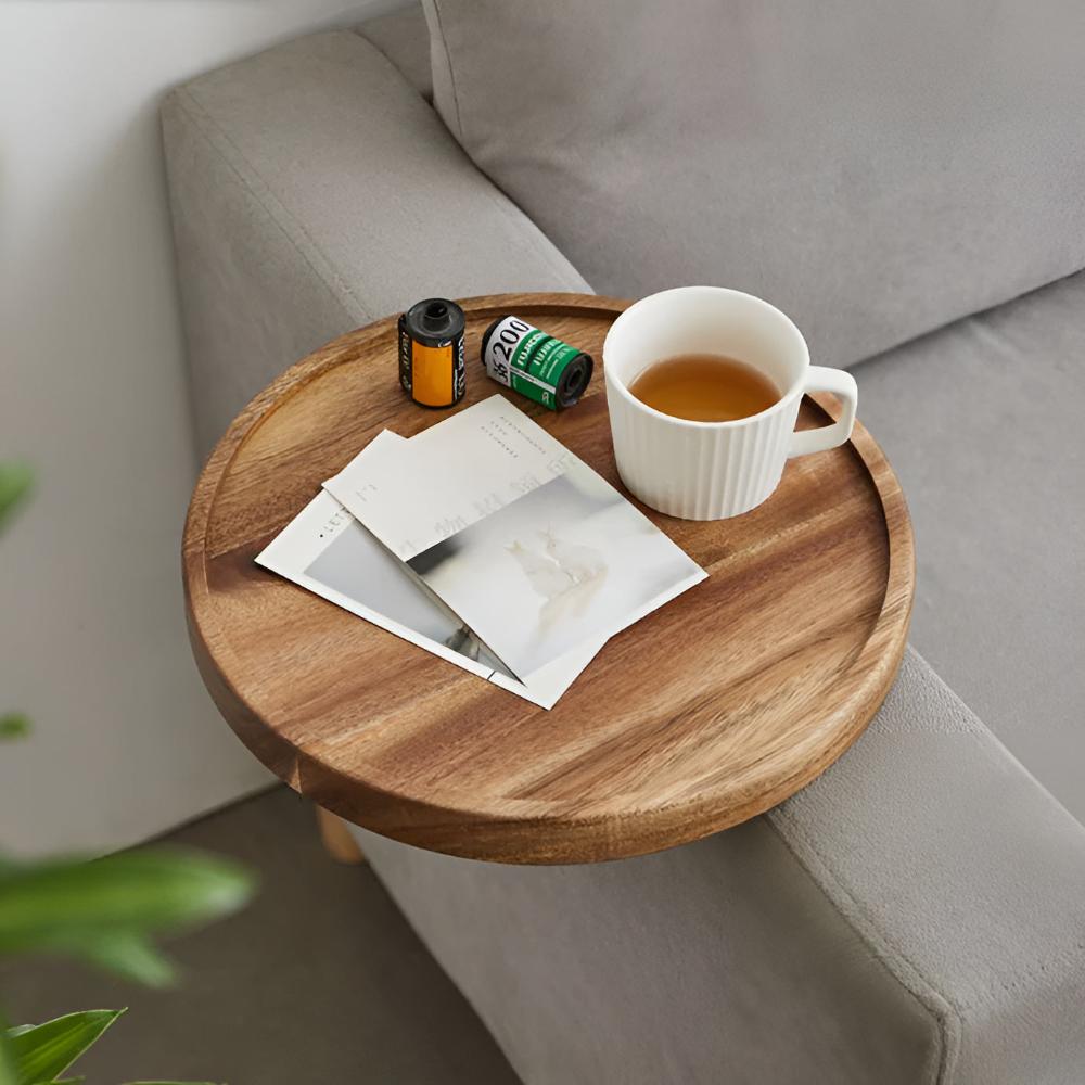Sofa Armleuning Walnoot Dienblad