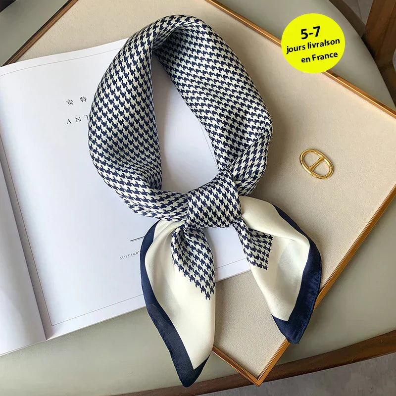 Sophia Zijde Charm Ruit Sjaal