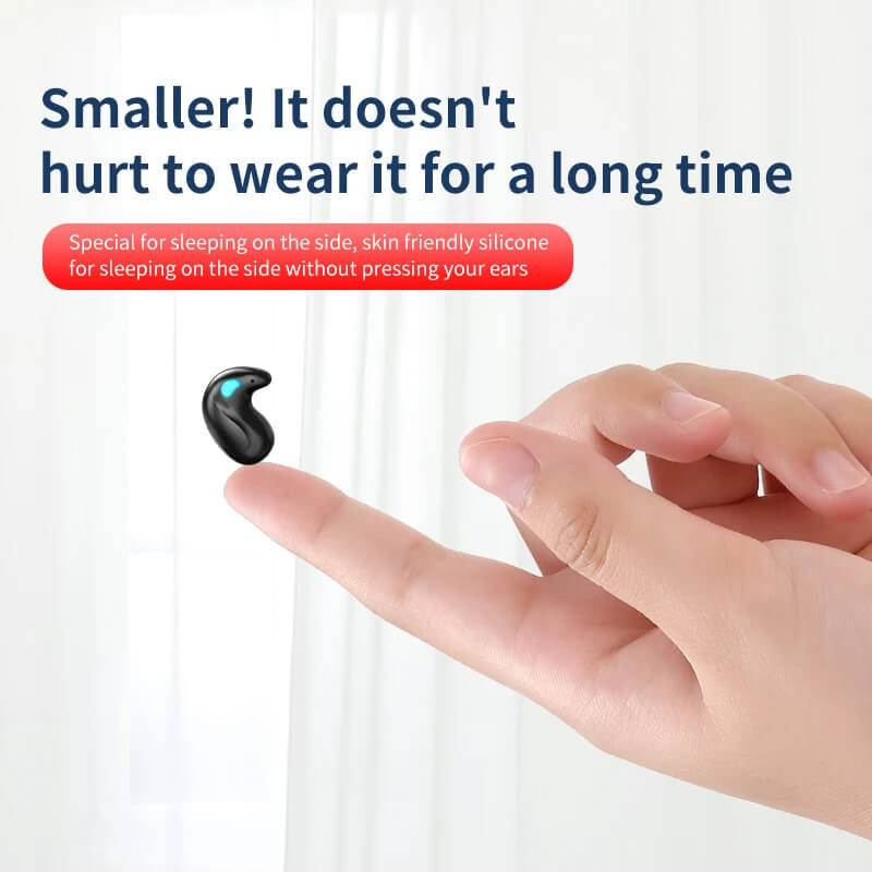 SoundBeats - Minimal Ultra Dunne Draadloze HiFi Oordopjes voor Slaap & Comfort