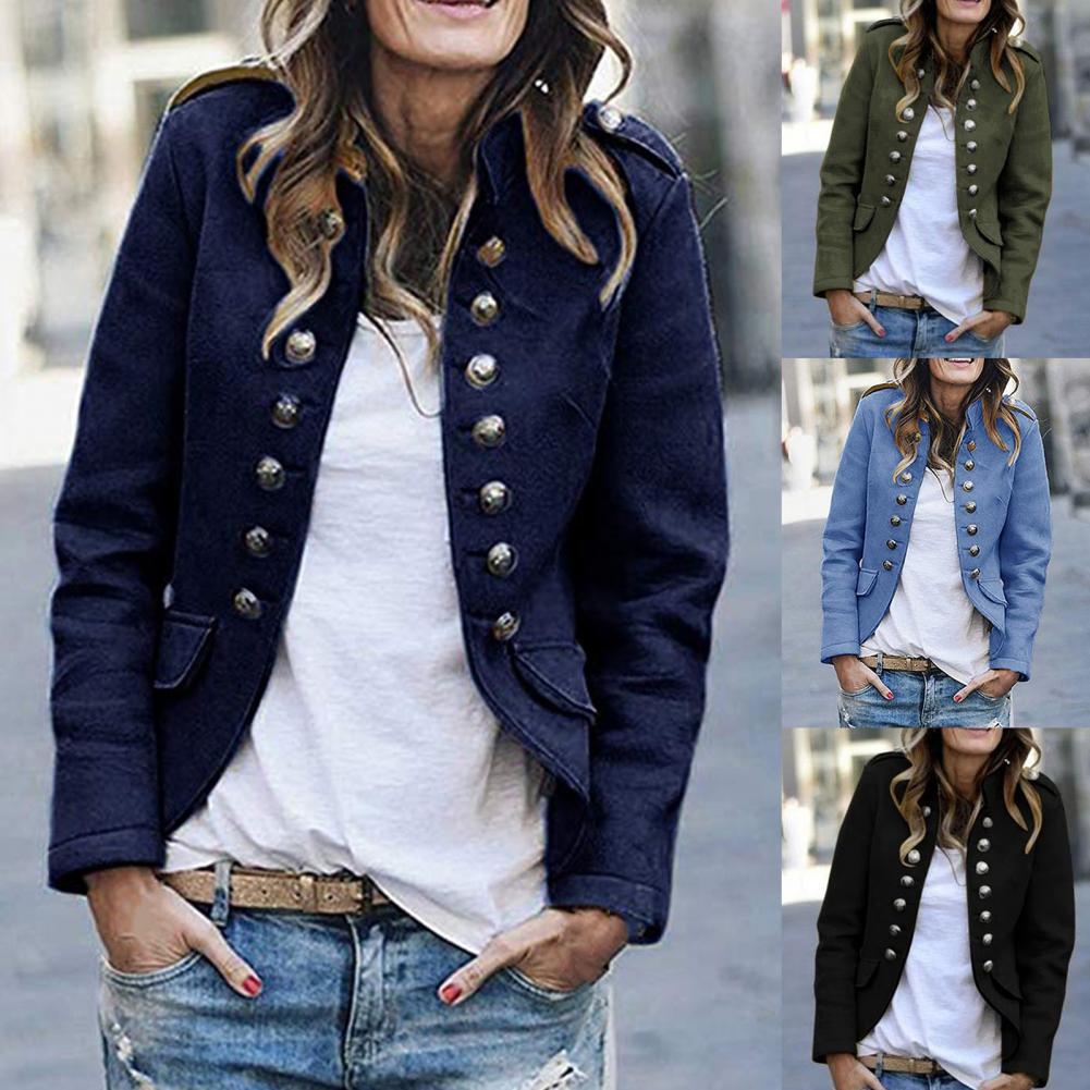 Spada - Dames Blazer met Staande Kraag