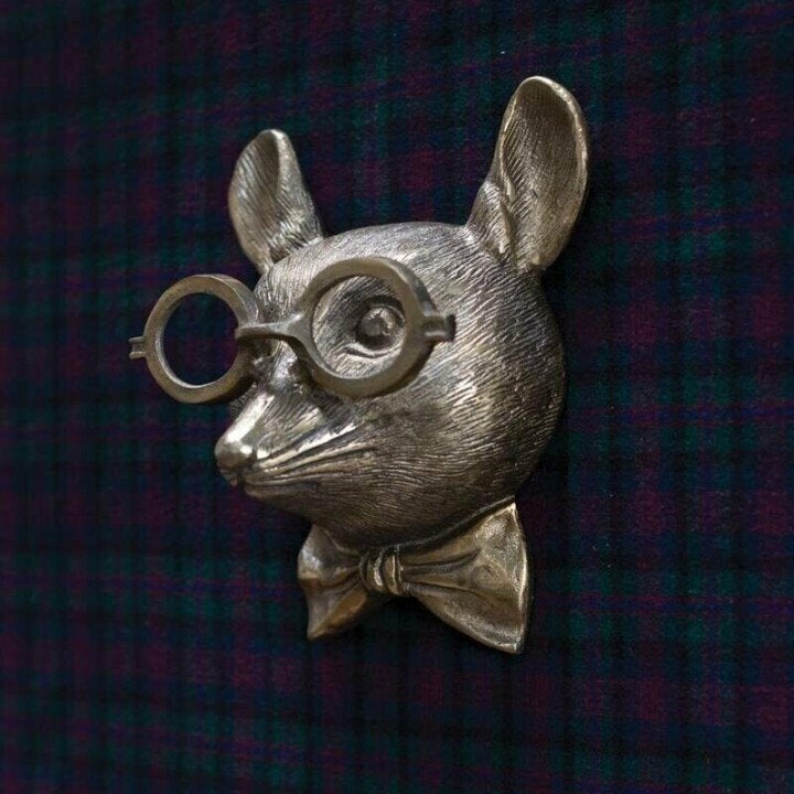 Speelse Dierkop Wanddecoratie - WallCritters