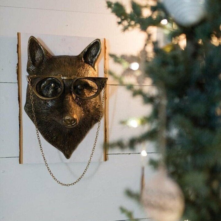 Speelse Dierkop Wanddecoratie - WallCritters