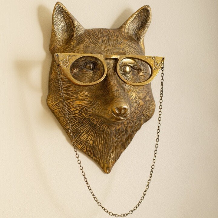 Speelse Dierkop Wanddecoratie - WallCritters