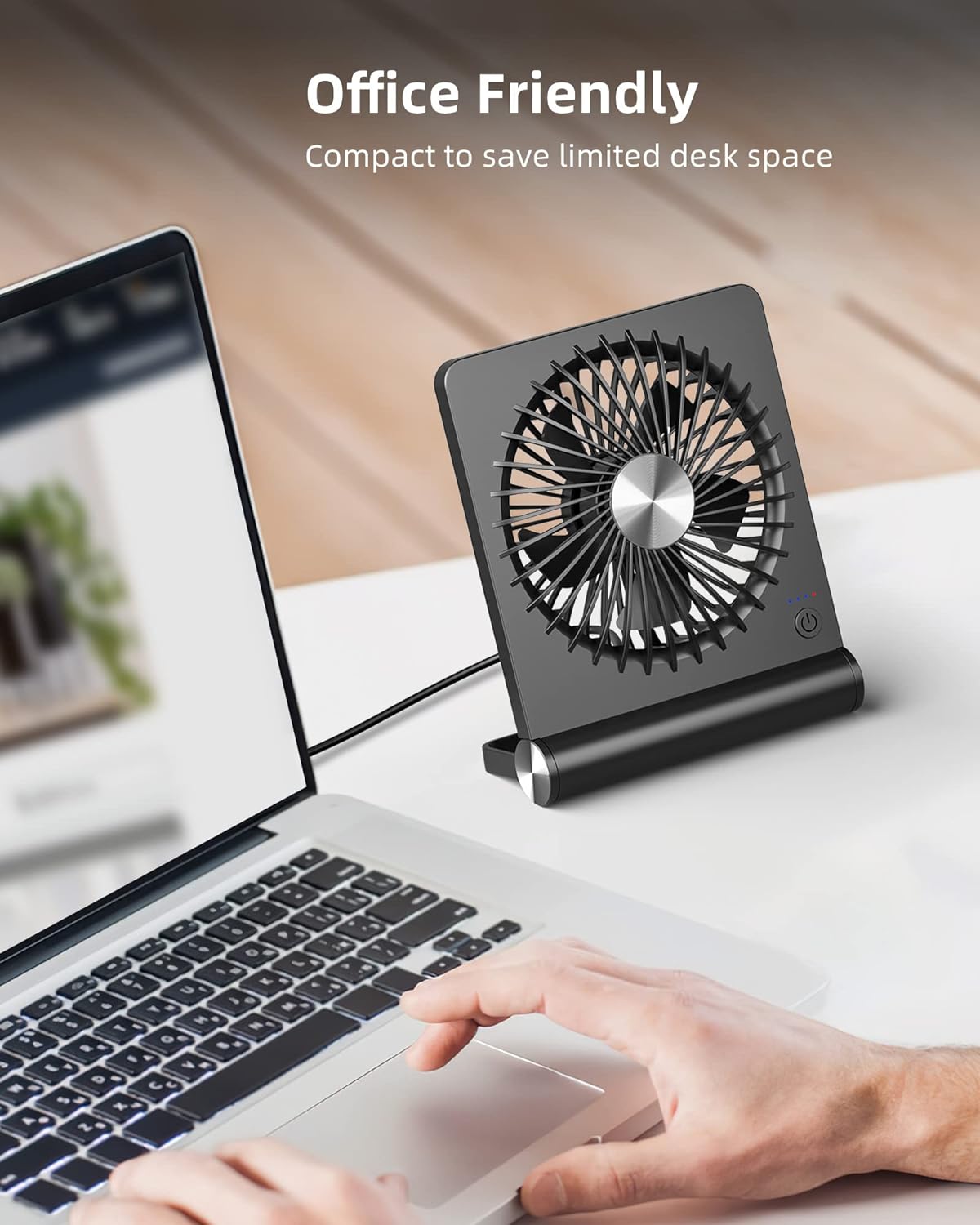 Stark Wind Ultra Stille Kleine Tafelventilator